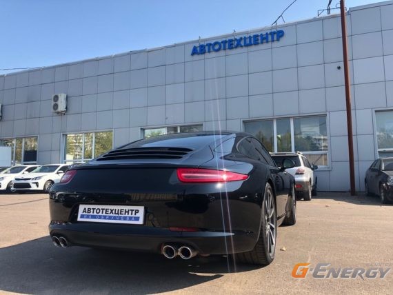 Покраска бампера и заднего крыла PORSCHE 911