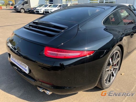 Покраска бампера и заднего крыла PORSCHE 911